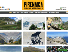Tablet Screenshot of pirenaica.com